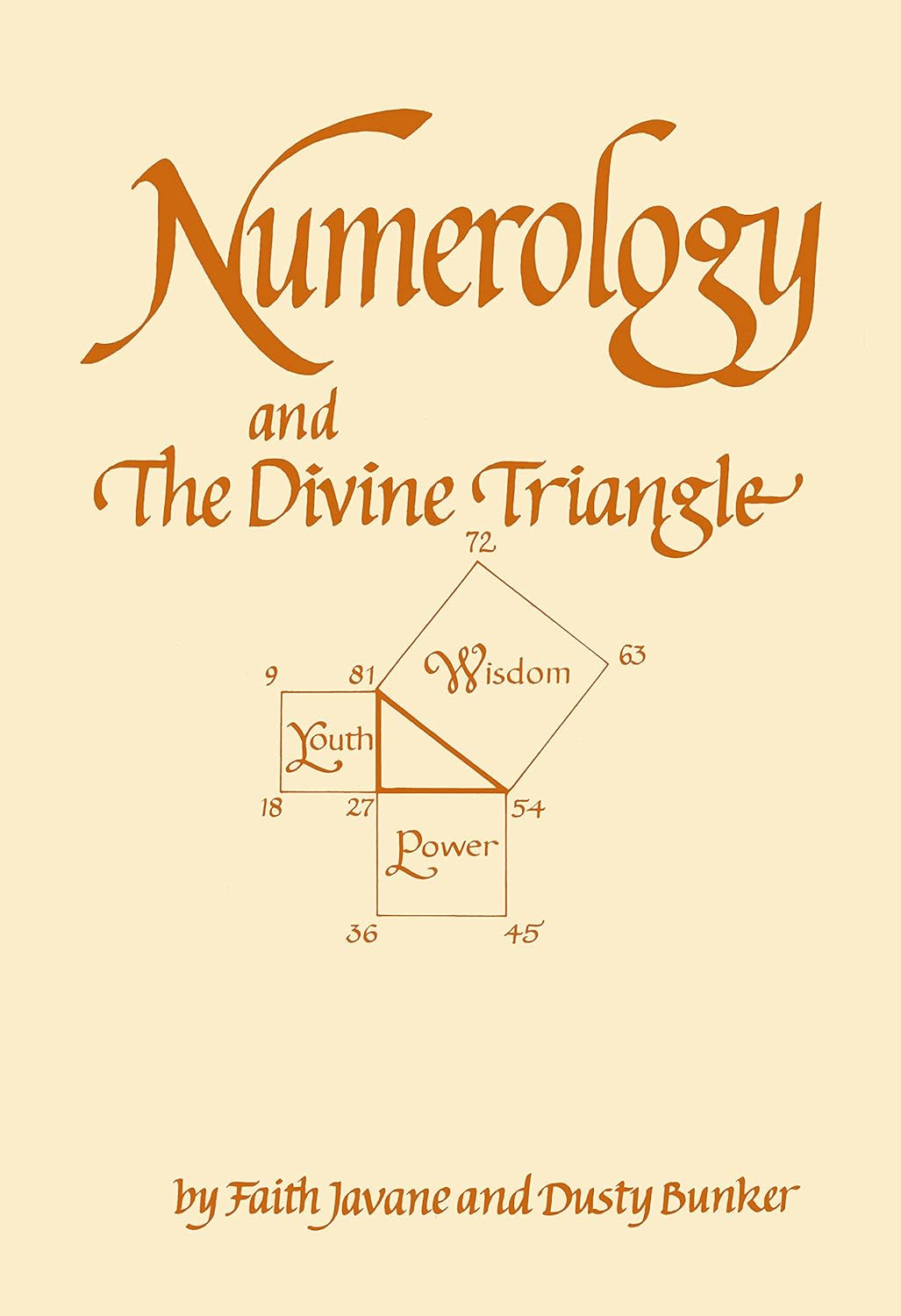 Numerology and The Divine Triangle Book (Faith Javane & Dusty Bunker)