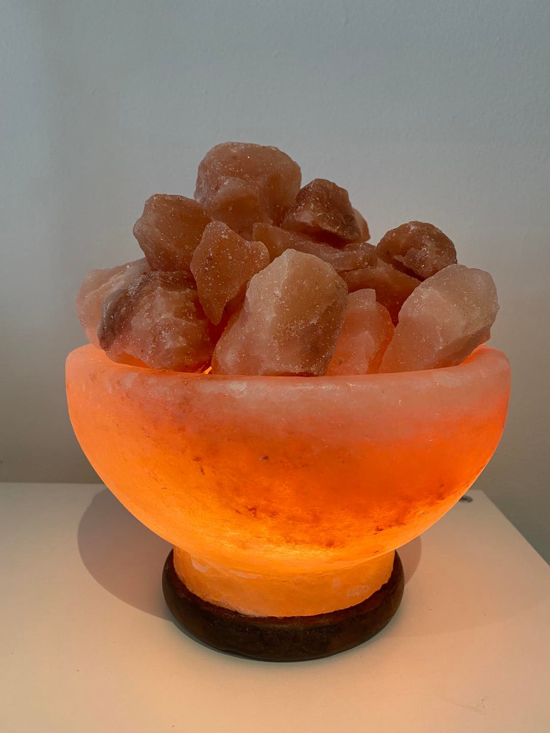 Fire Basket Salt Lamp