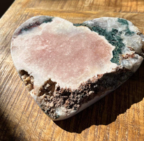 Pink Tourmaline Heart