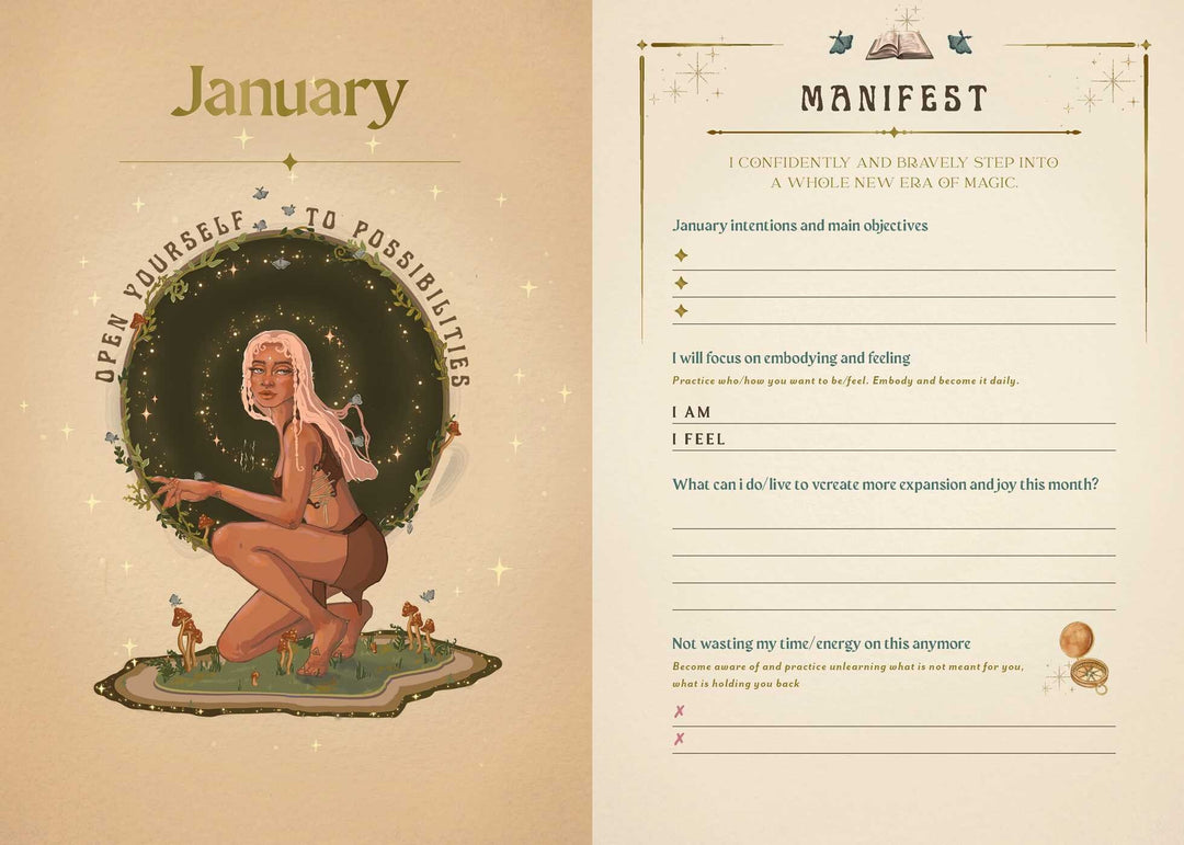 2027 Manifest Your Dreams Planner (Alexis Rakun)