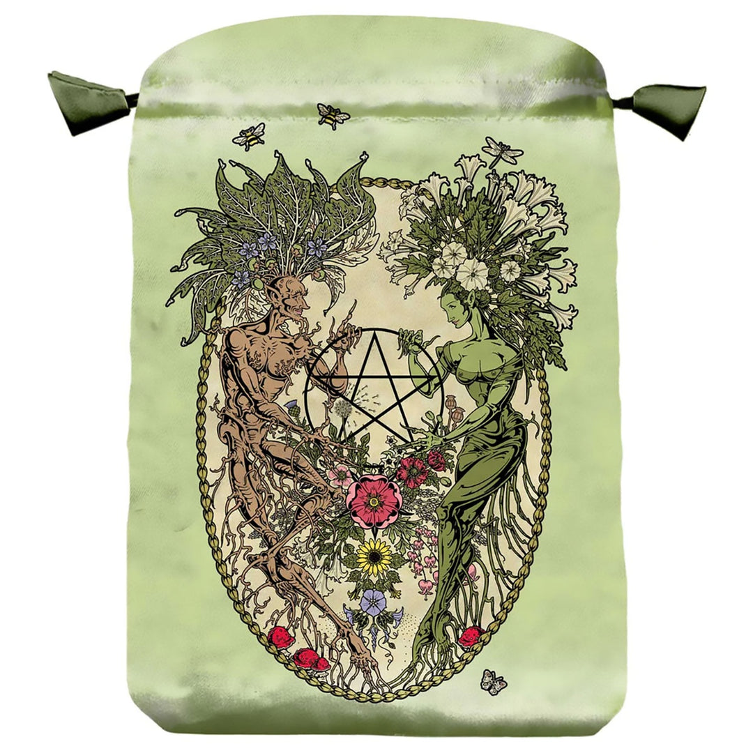 Magickal Botanical Tarot Bag