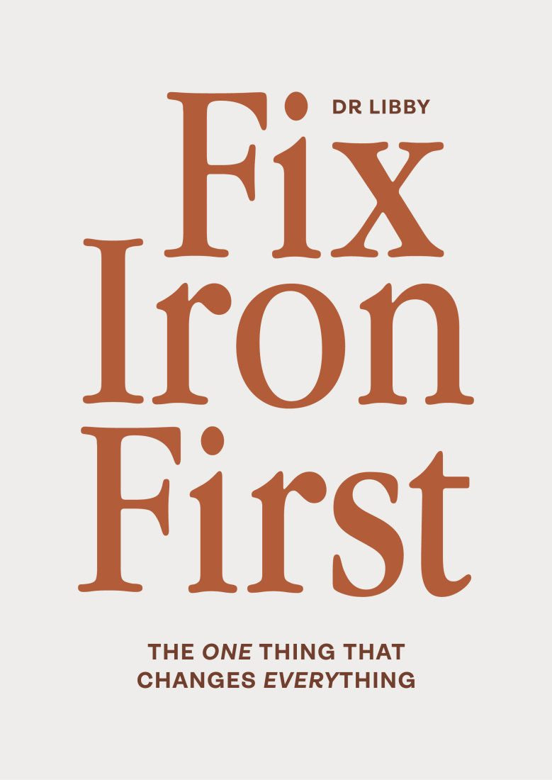 Fix Iron first  (Dr. Libby)