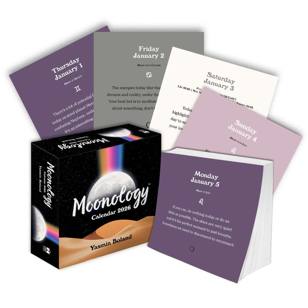 2026 MOONOLOGY CALENDAR(BOLAND, YASMIN)