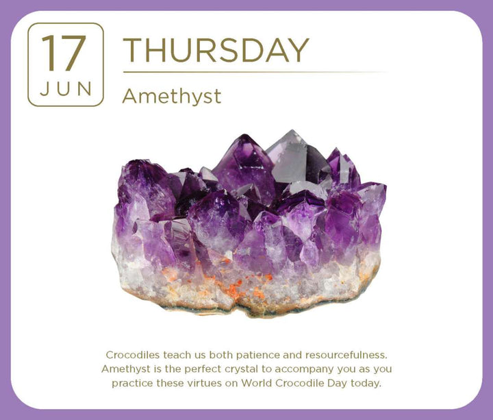 2027 Crystal Day to Day Calendar