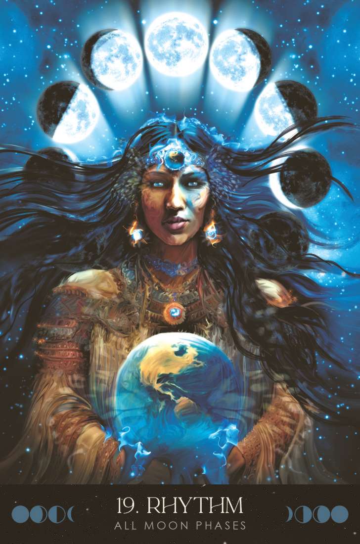 Moon Temple Oracle Cards (Suzy Cherub)