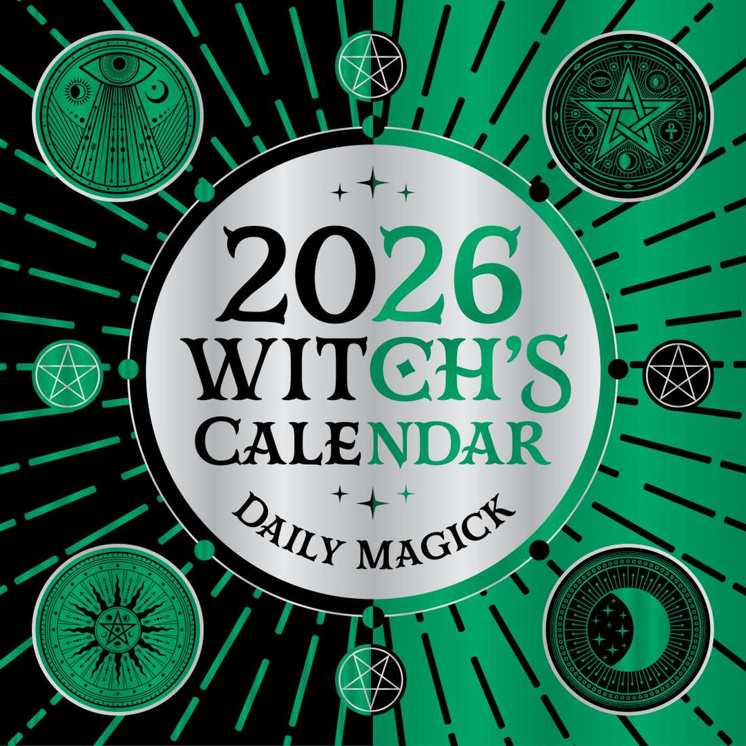 2026 WITCH’S DESKTOP CALENDAR (PETERS, FLAVIA) KATE & MEIKLEJOHN-FREE, BARBARA)