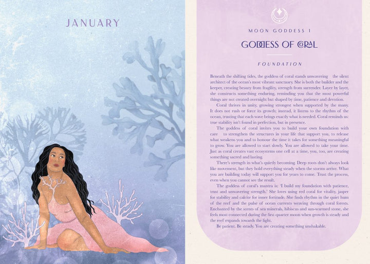 2027 Moon Goddess Southern Hemisphere Diary (Nicci Garaicoa)