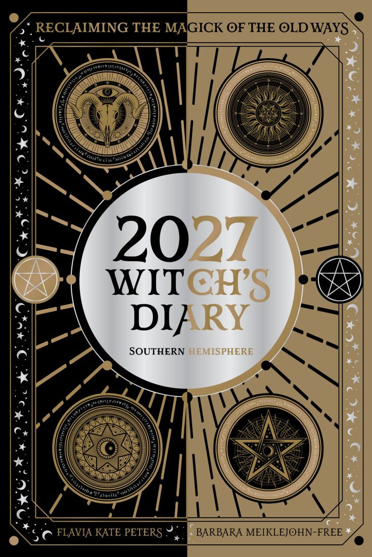 2027 Witch's Southern Hemisphere Diary (Flavia Kate Peters & Barbara Meiklejohn-Free)