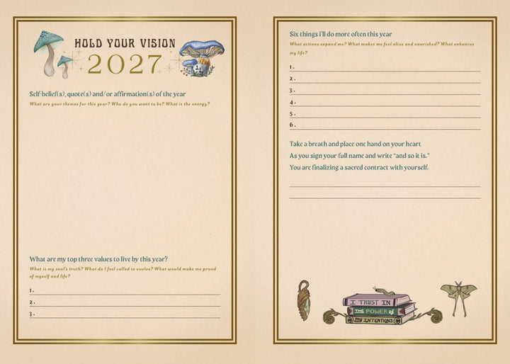 2027 Manifest Your Dreams Planner (Alexis Rakun)