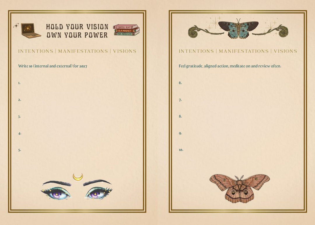2027 Manifest Your Dreams Planner (Alexis Rakun)