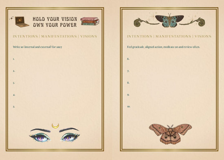 2027 Manifest Your Dreams Planner (Alexis Rakun)