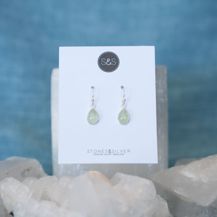 Crystal Teardrop Dangle Earrings