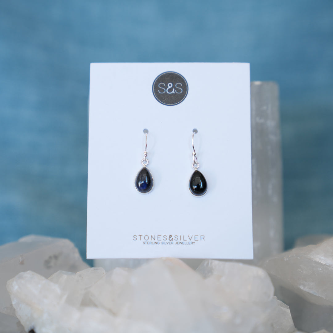 Crystal Teardrop Dangle Earrings