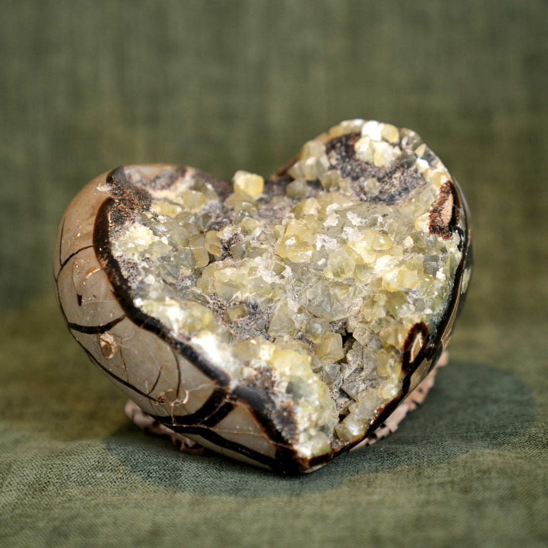 Septarian Heart