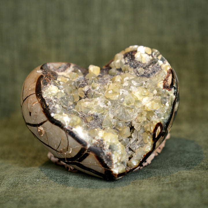 Septarian Heart