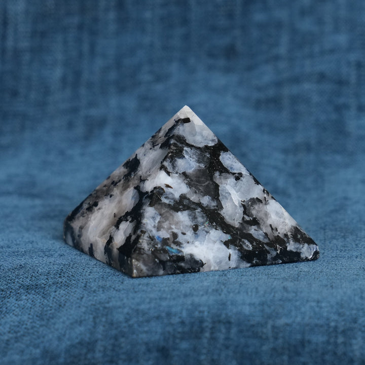 Rainbow Moonstone Pyramid