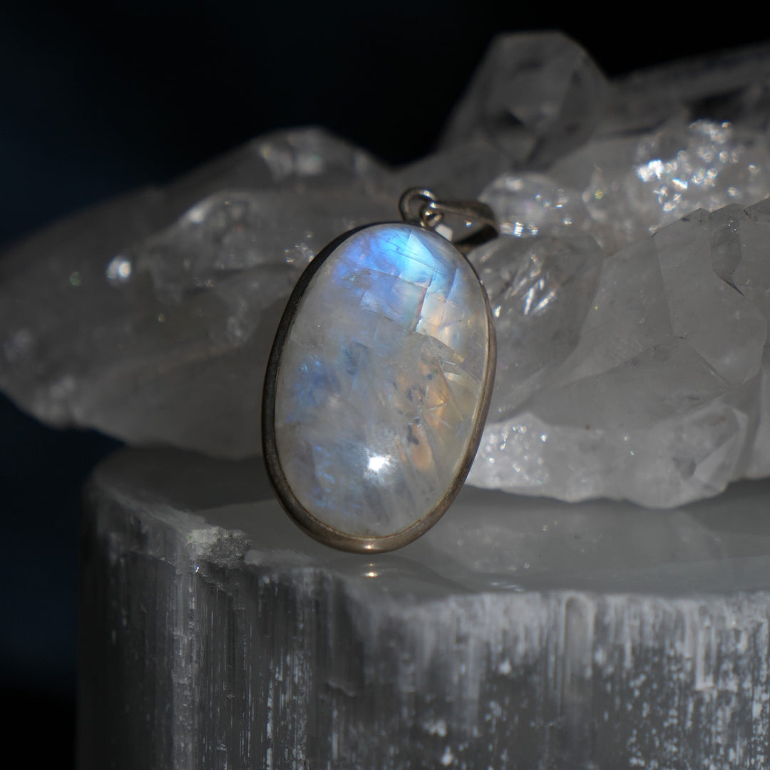 Moonstone Sterling Silver Pendant