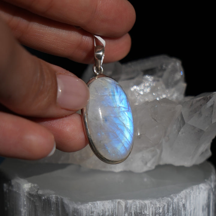 Moonstone Sterling Silver Pendant