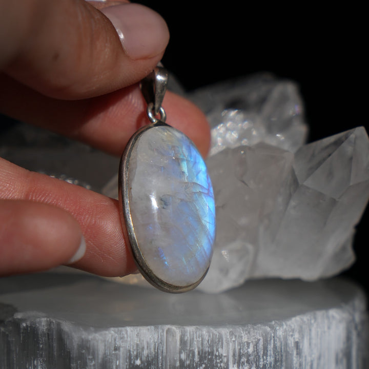 Moonstone Sterling Silver Pendant