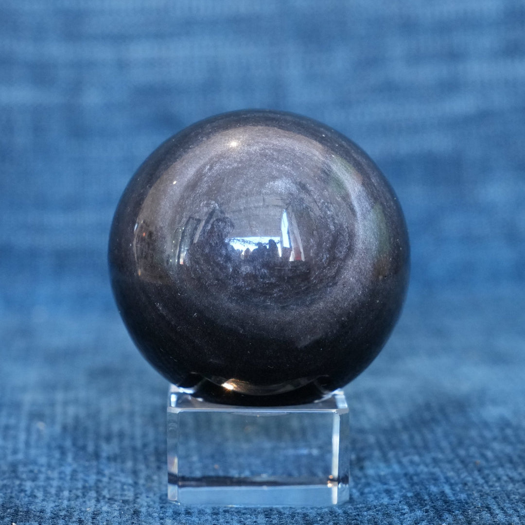 Gold Sheen Obsidian Sphere 5cm