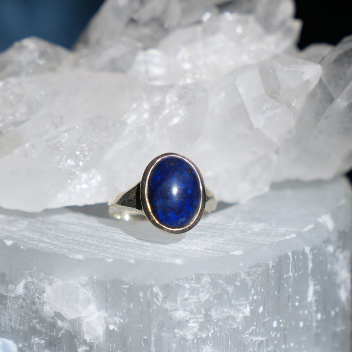 Lapis Lazuli Sterling Silver Ring