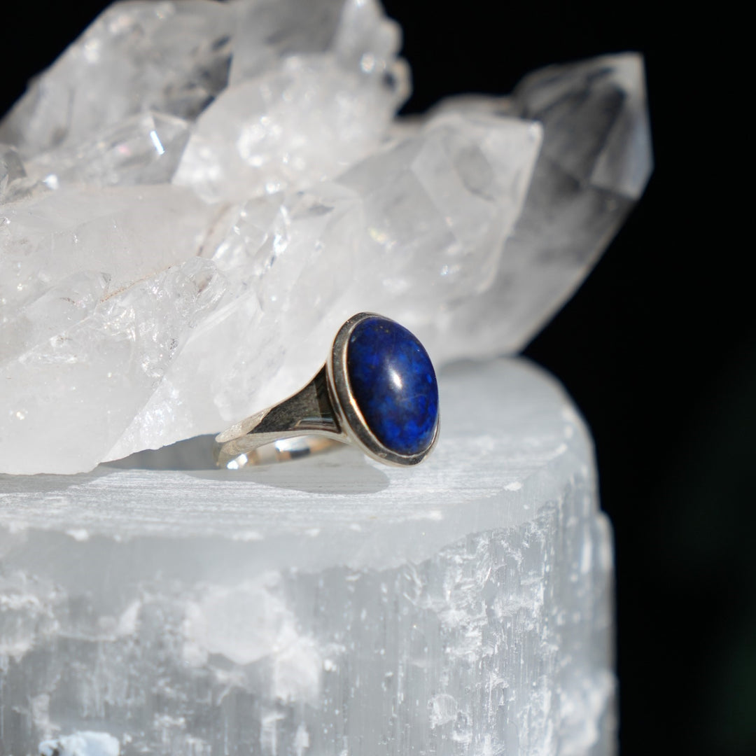 Lapis Lazuli Sterling Silver Ring