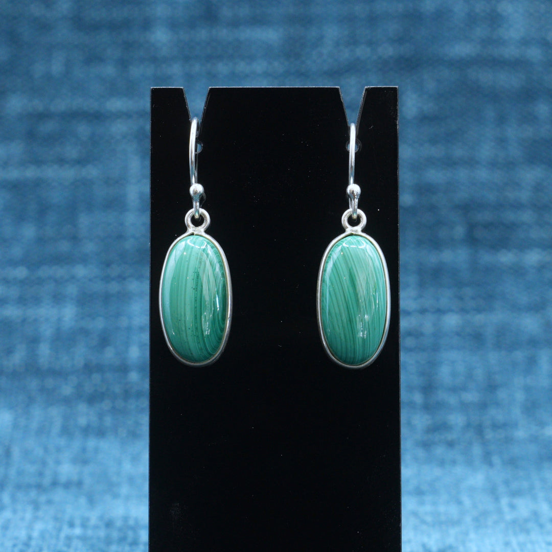 Malachite Earrings