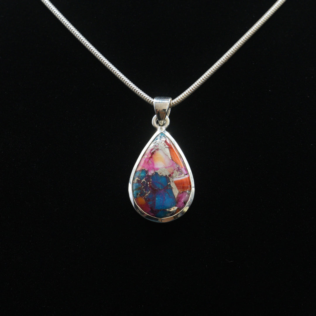 Spiny Oyster Turq Pendant