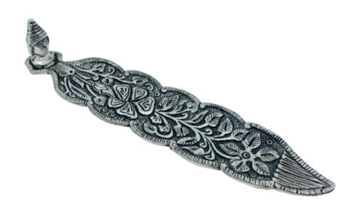 Incense Holder Aluminium Leaf with Buddha