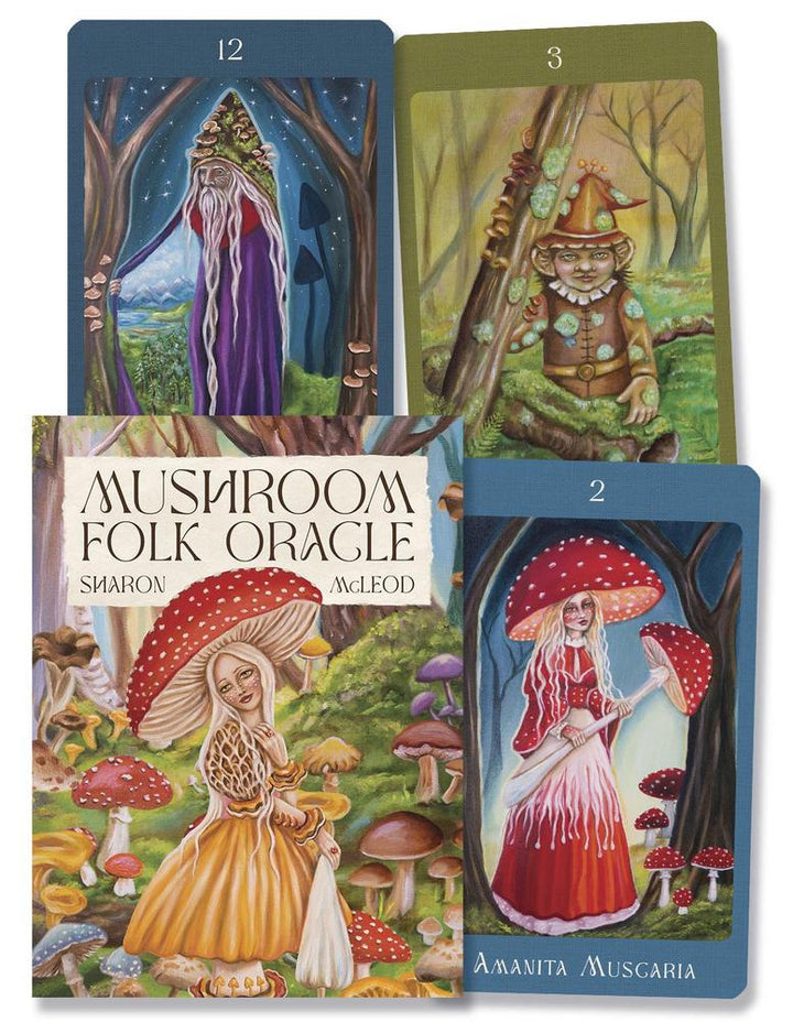 Mushroom Folk Oracle Card Deck (Sharon McLeod)