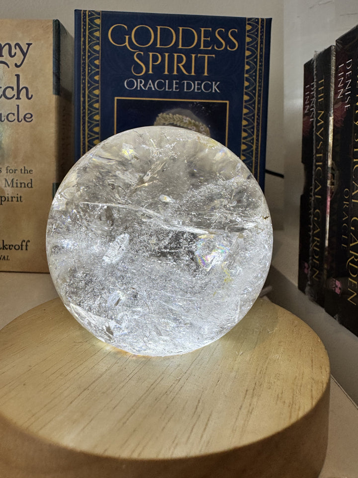 Clear Quartz Sphere 2