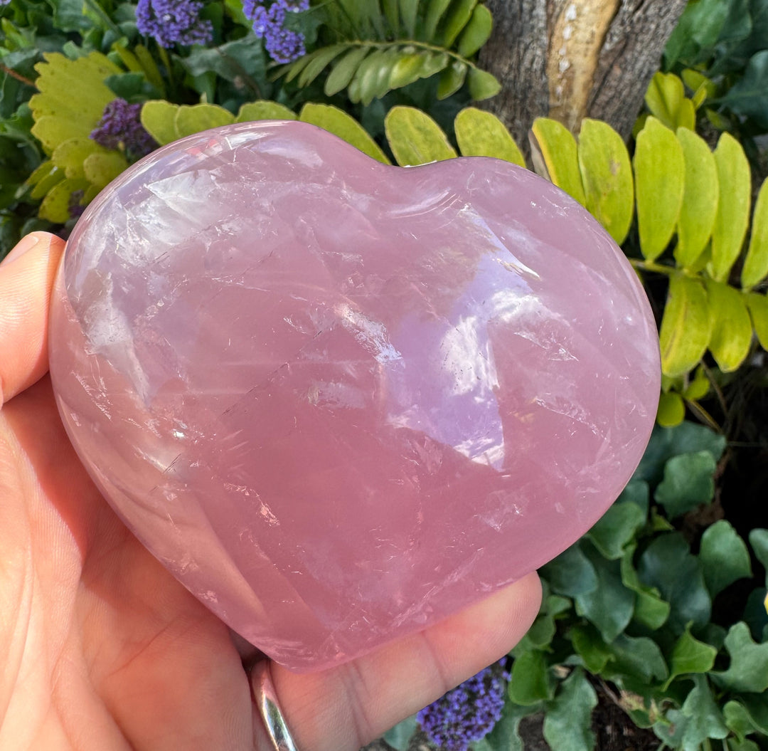 Rose Quartz Heart
