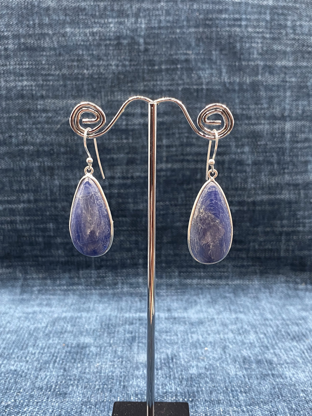Kyanite Teardrop Earrings