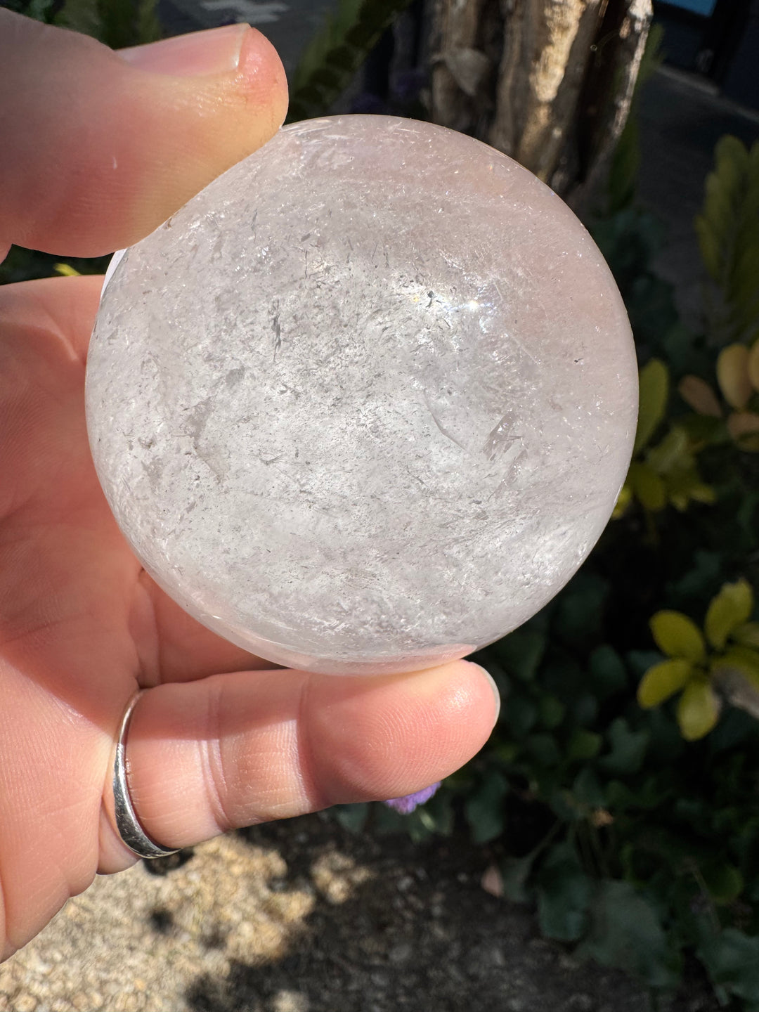 Clear Quartz Sphere