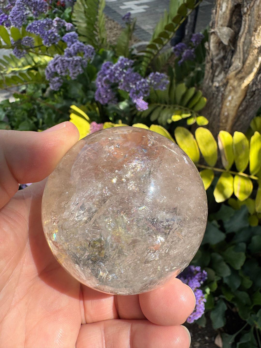 Clear Quartz Sphere 2