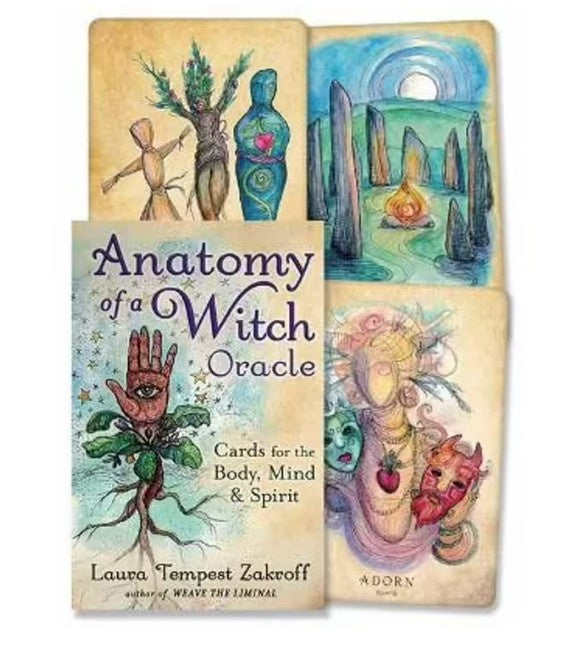 Anatomy of a Witch Oracle Card Deck (Laura Tempest Zakroff)
