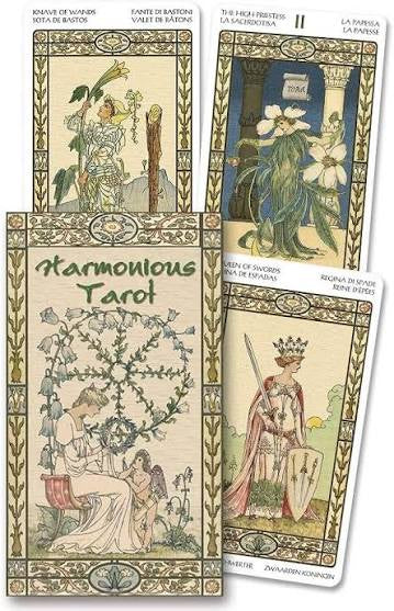 Harmonious Tarot Card Deck (Walter Crane)