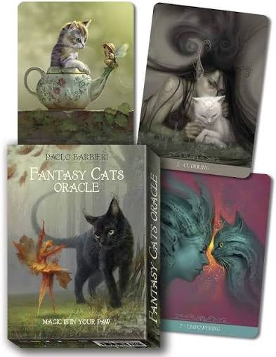 Fantasy Cats Oracle Cards (Paolo Barbieri)