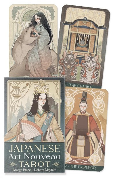 Japanese Art Nouveau Tarot Card Deck (Marga Biazzi & Debora Mayfair)