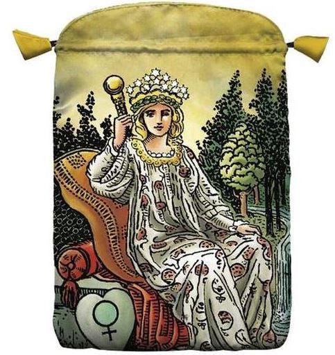 Radiant Wise Spirit Satin Tarot Bag