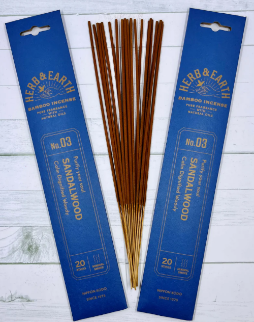 Herb and Earth Bamboo Sandalwood Incense